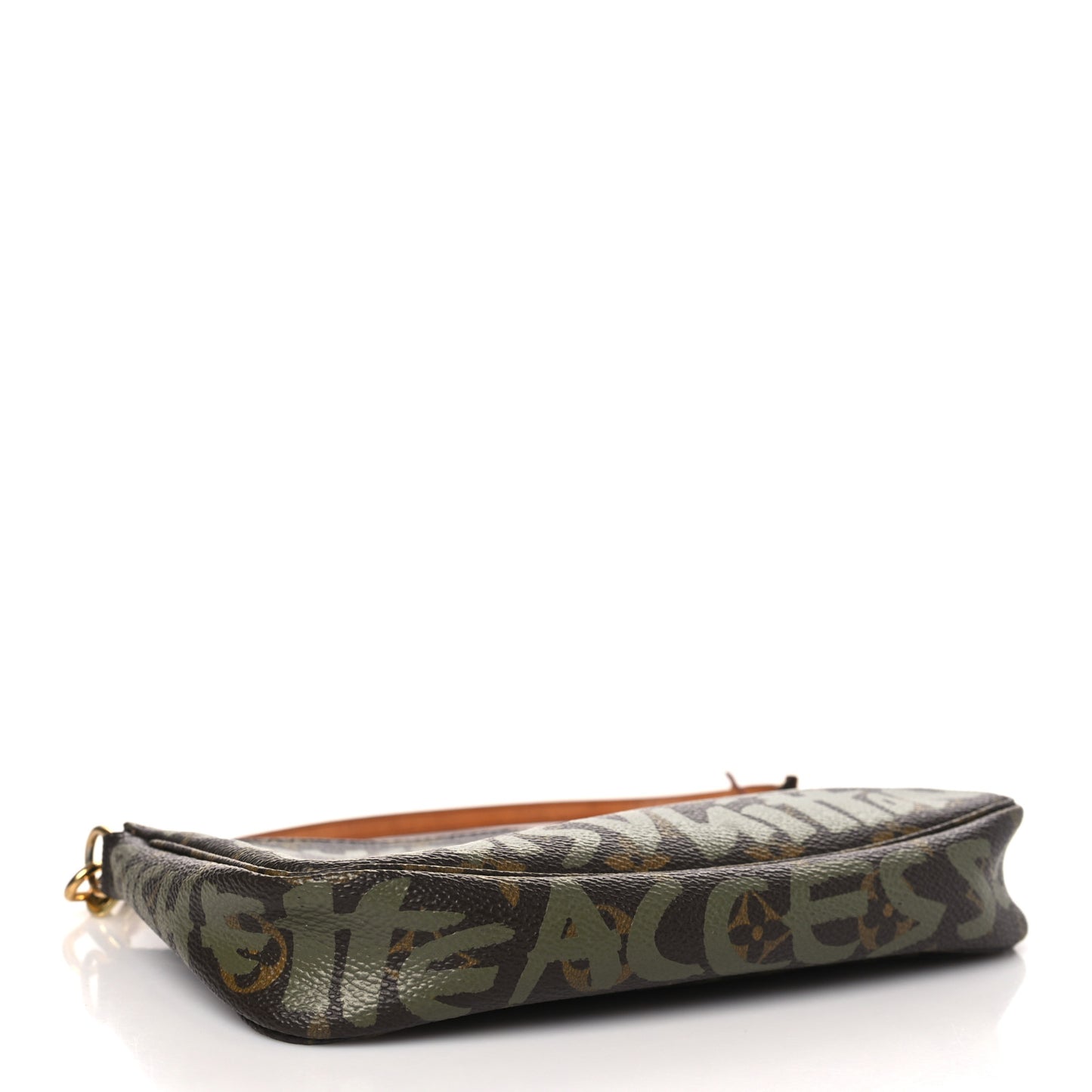 Monogram Graffiti Pochette Accessories Kaki