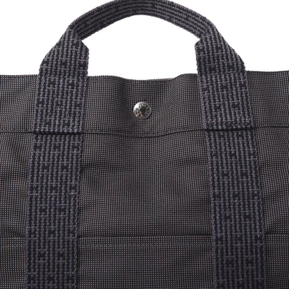 Hermes Canvas Herline Backpack Grey 5 of 8