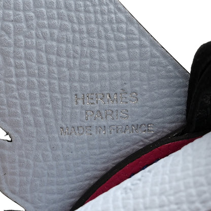 Hermes Epsom Swift Chevre Mysore Birdy Bag Charm Bleu Brume Rose Mexico Bleu Royal Cuivre Nata Black 3 of 5