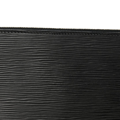 Louis Vuitton Epi Pochette Accessories 24 Black 7 of 10