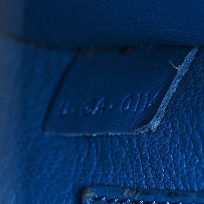 Celine Smooth Calfskin Nano Luggage Royal Blue 6 of 13
