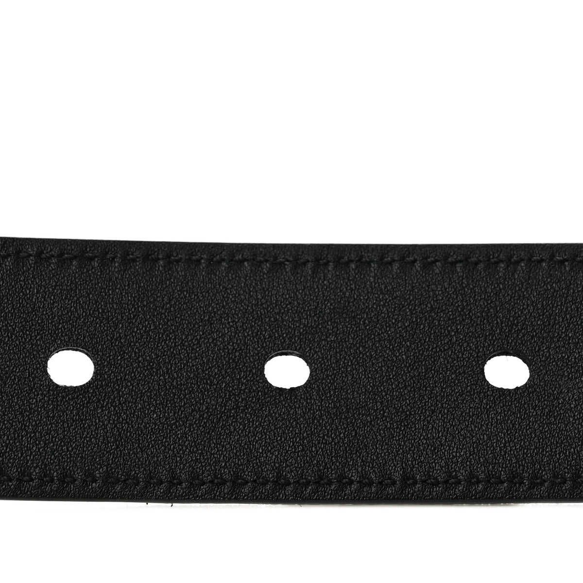 Suede Monogram Square Buckle Belt 95 38 Black