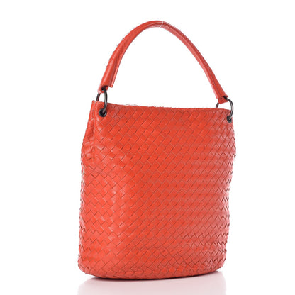 Bottega Veneta Nappa Intrecciato Hobo Corniola 3 of 14