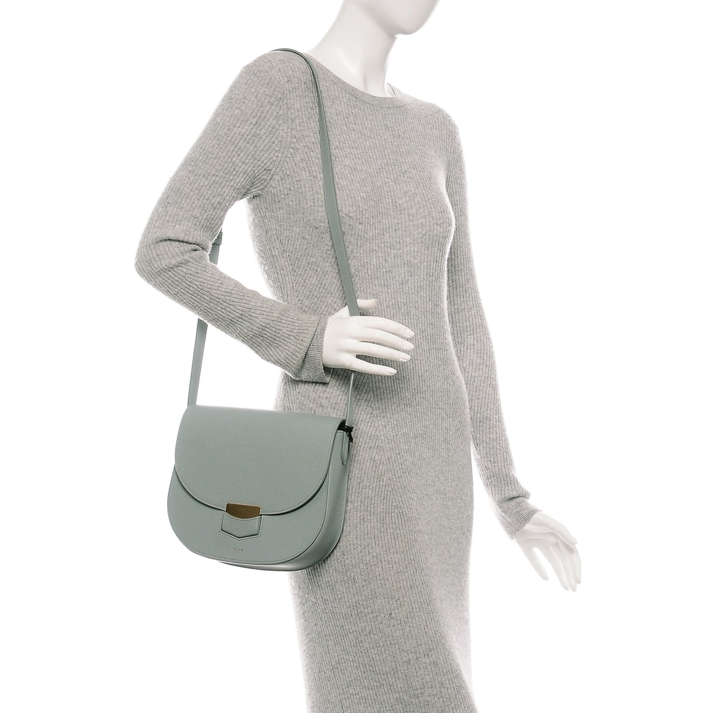 Grained Calfskin Compact Trotteur Cloud