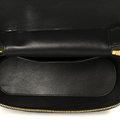Saint Laurent Lambskin Quilted Mini Gaby Vanity Case Olive Wood 5 of 10