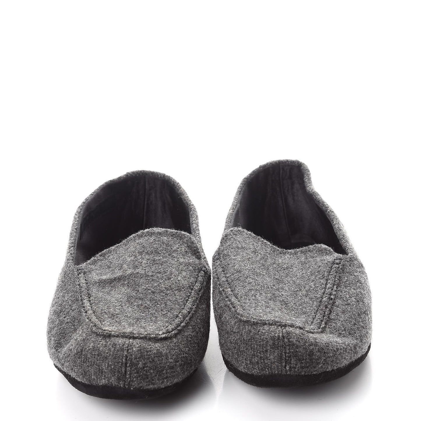 Felt Slippers Loafers 37 Anthracite