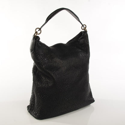 Alexander Wang Pebbled Lambskin Darcy Hobo Black Pale Gold Hardware 3 of 8