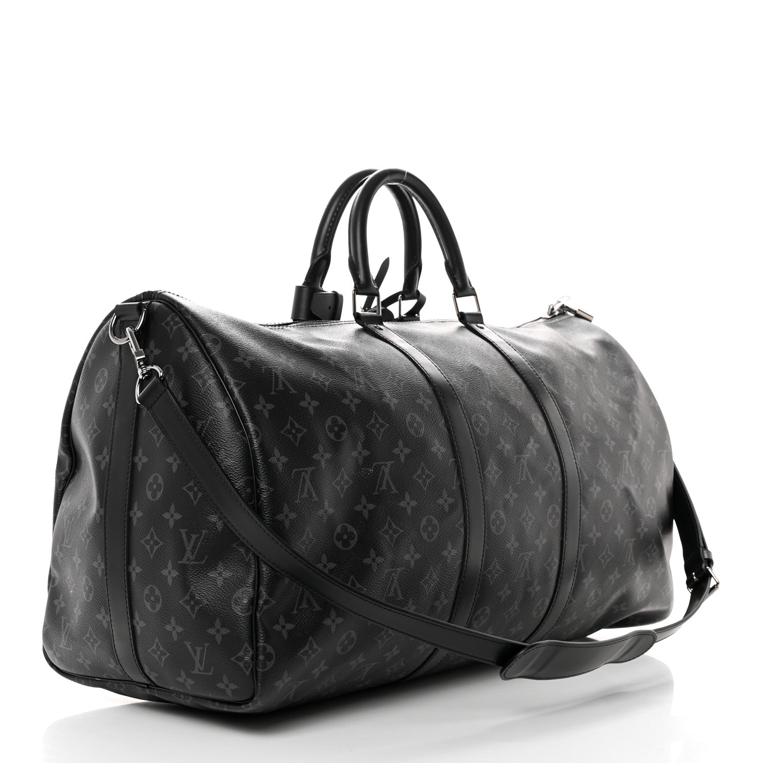 Louis Vuitton Monogram Eclipse Keepall Bandouliere 55 2 of 13