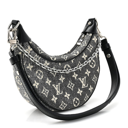 Louis Vuitton Monogram Jacquard Denim Loop Black 3 of 10