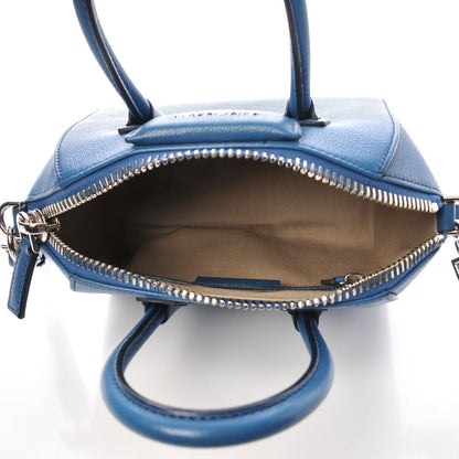 Givenchy Sugar Goatskin Mini Antigona Electric Blue 5 of 7