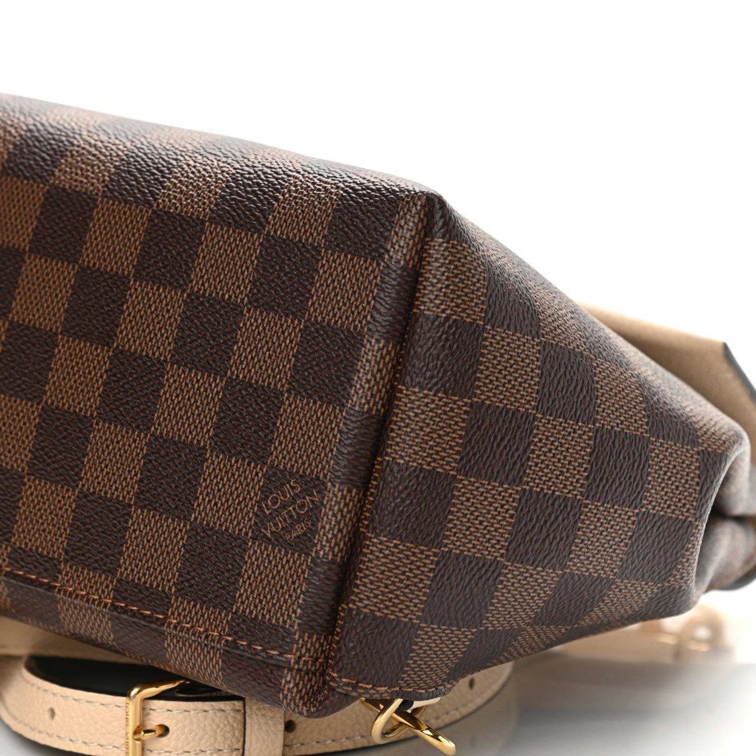 Louis Vuitton Damier Ebene Clapton Backpack Creme 10 of 11