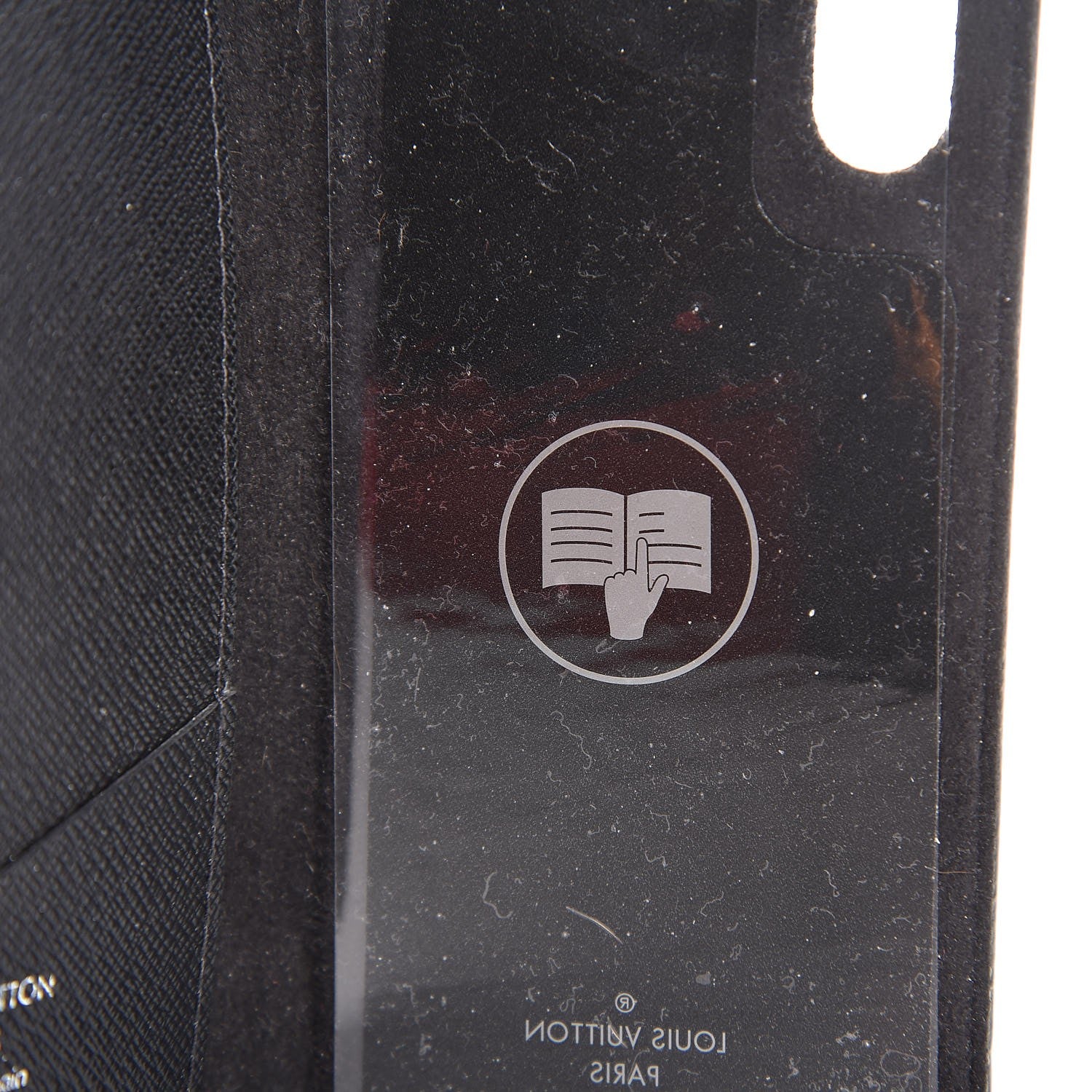 Louis Vuitton Monogram Eclipse iPhone X Folio Case 8 of 9