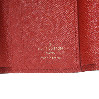 Louis Vuitton Damier Ebene Zoe Wallet Cherry 6 of 6