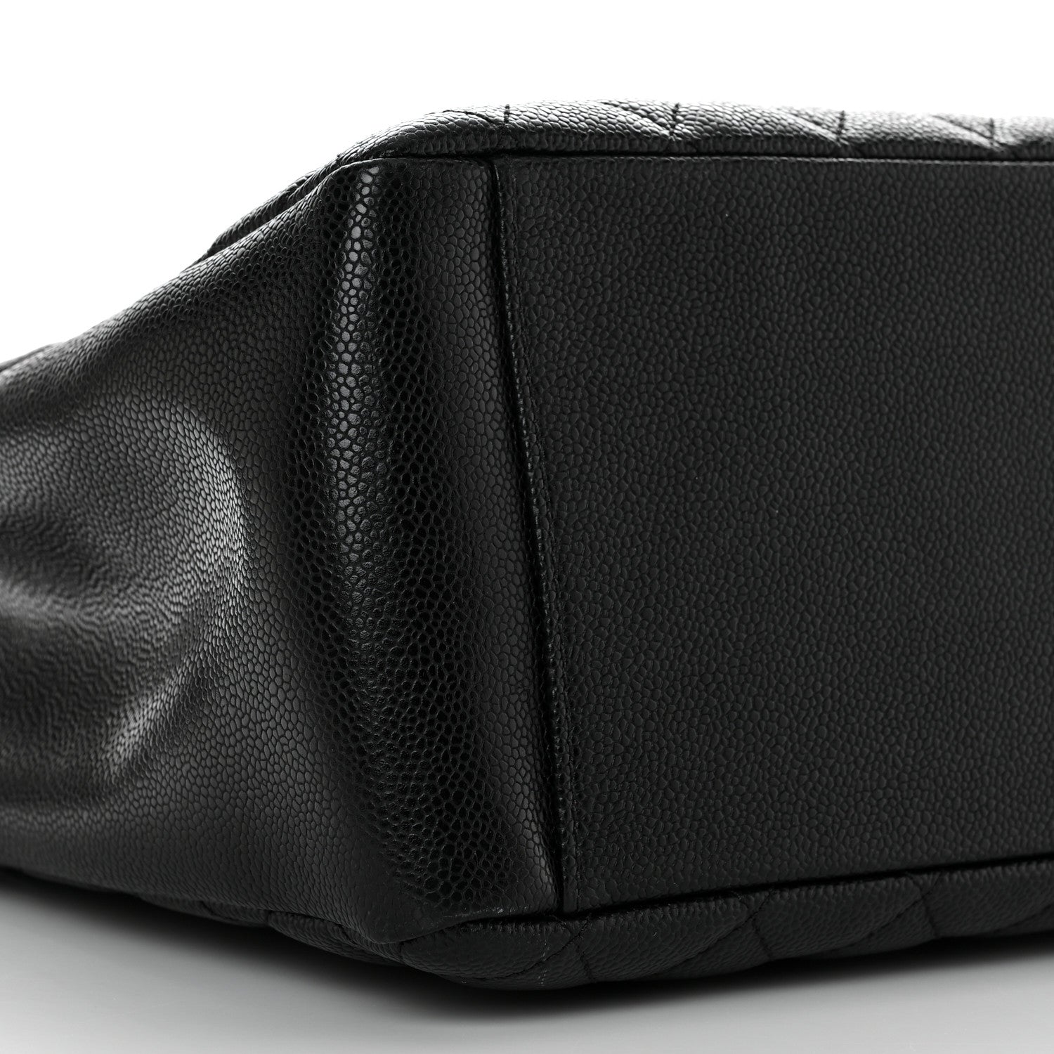 Chanel Caviar Quilted Grand Shopping Tote GST Black 9 of 10