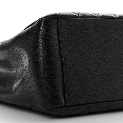 Chanel Caviar Quilted Grand Shopping Tote GST Black 9 of 10