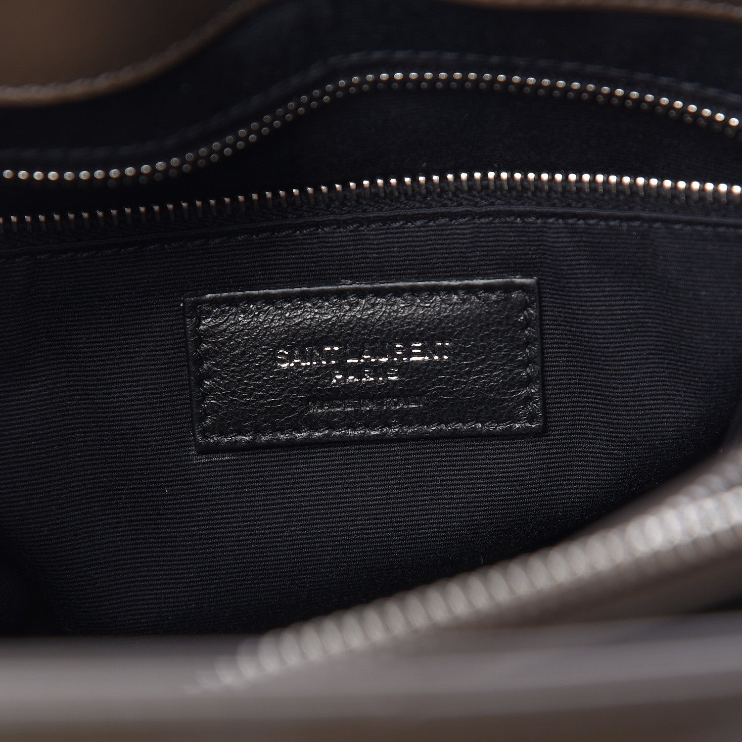 Saint Laurent Calfskin Y Quilted Monogram Medium Loulou Chain Satchel Faggio 6 of 11