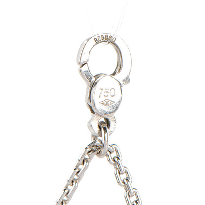 Louis Vuitton 18K White Gold Pochette Charm 3 of 4