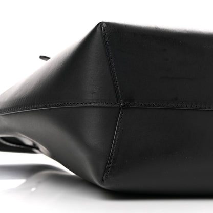 Mansur Gavriel Vegetable Tanned Calfskin Mini Bucket Bag Black Oro 8 of 14