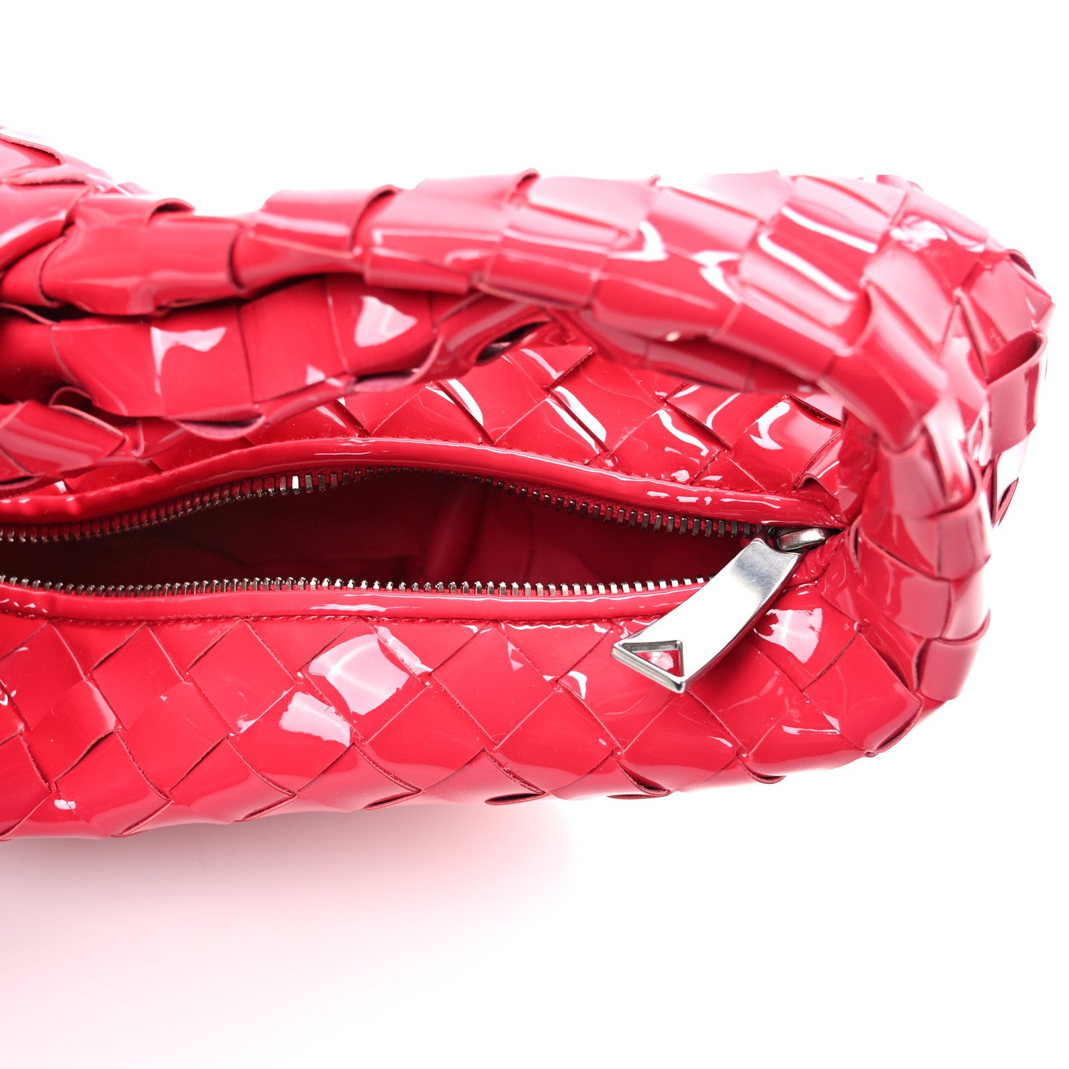 Bottega Veneta Patent Nappa Intrecciato Mini Jodie Candy Stripe 5 of 8