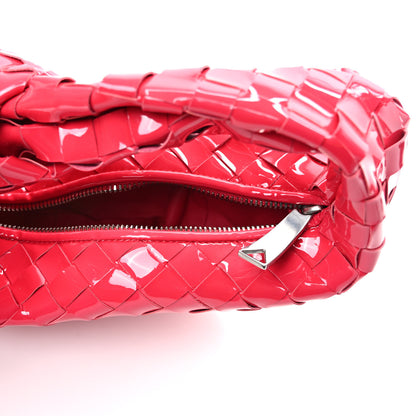 Bottega Veneta Patent Nappa Intrecciato Mini Jodie Candy Stripe 5 of 8