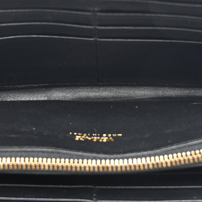 Versace Calfskin Medusa Zip Wallet Black 5 of 8