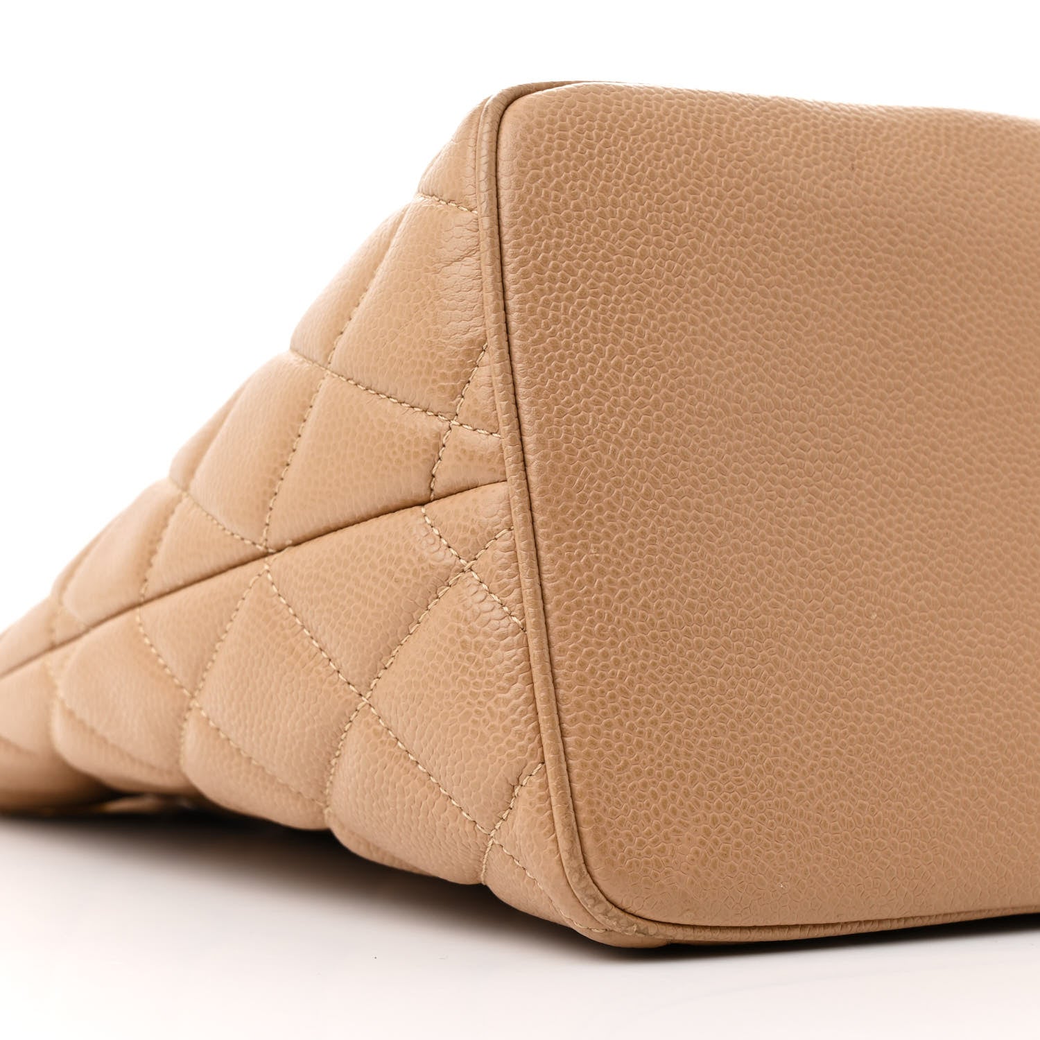 Chanel Caviar Quilted Medallion Tote Beige 9 of 11