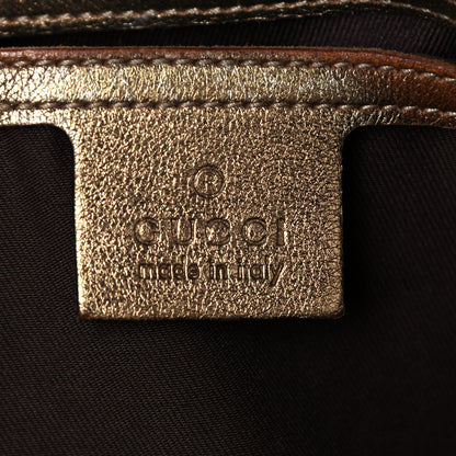Gucci Crystal Monogram Medium Joy Boston Bronze 6 of 18