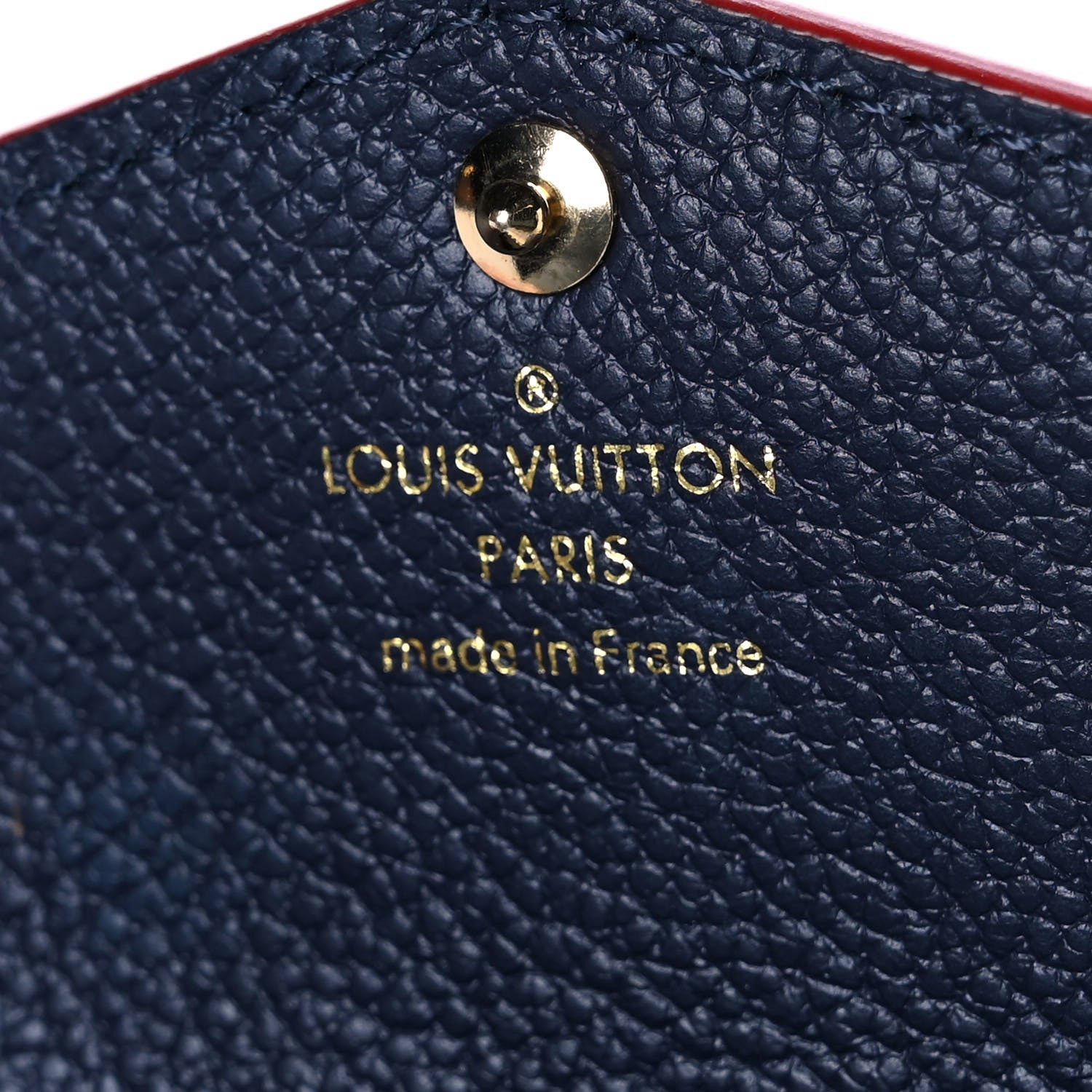 Louis Vuitton Empreinte Key Pouch Marine Rouge 9 of 14