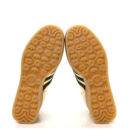 Gucci X ADIDAS Ginza Calfskin Demetra Gazelle Wedge Sneakers 39 King Gold Black 6 of 7