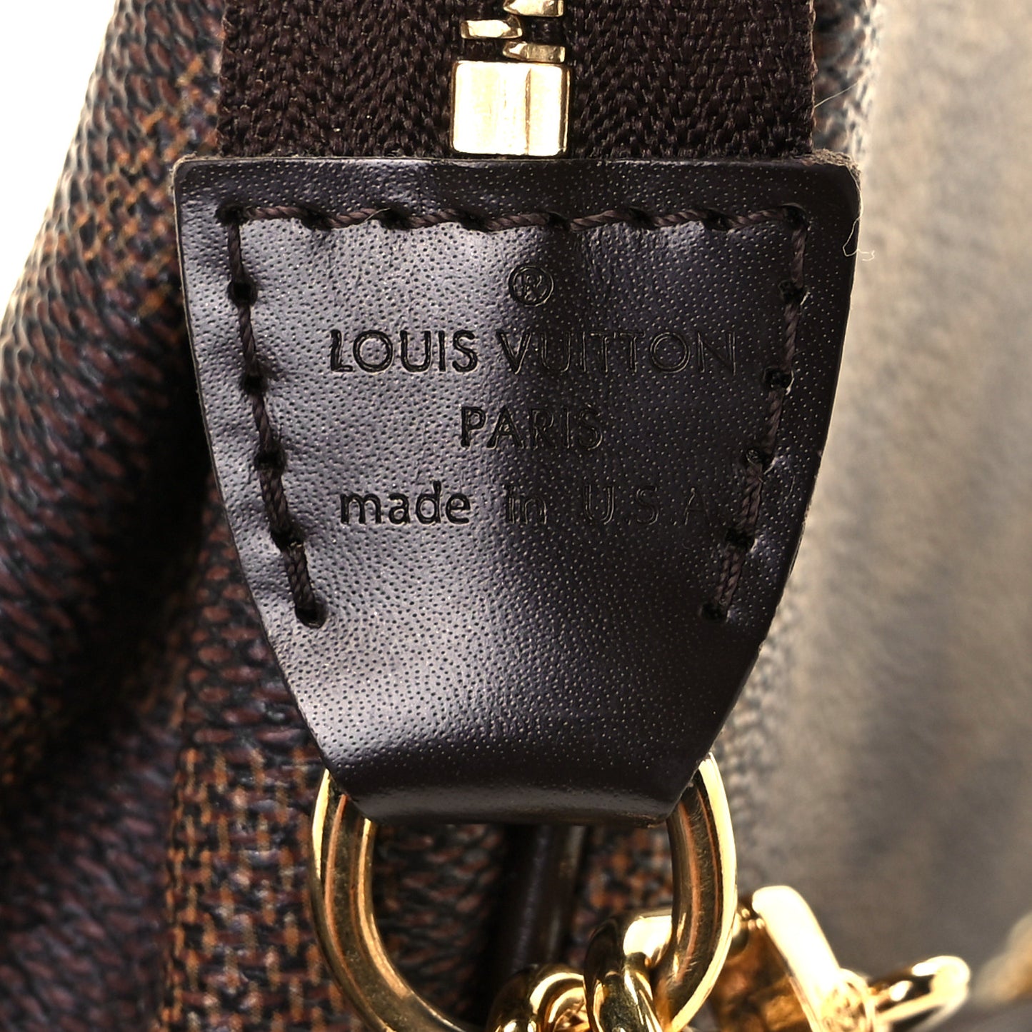 Damier Ebene Eva Clutch