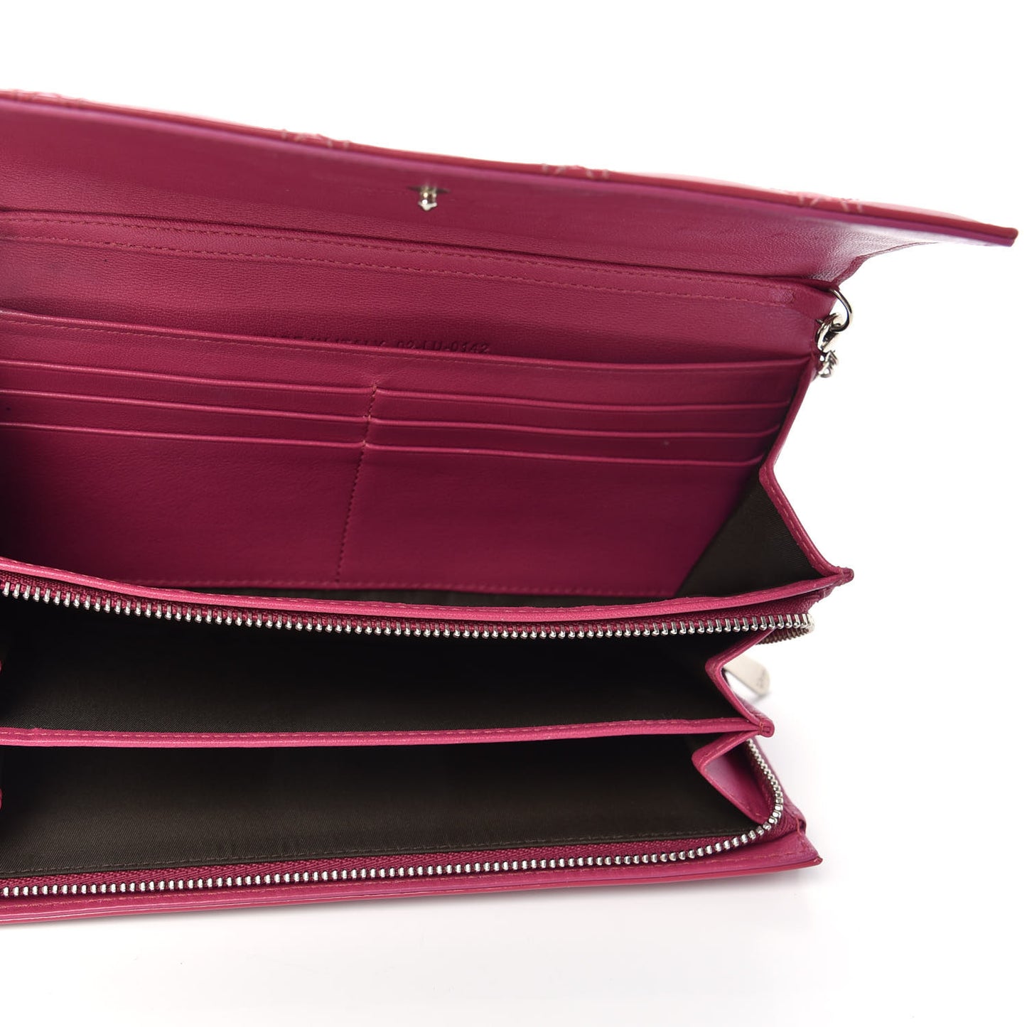 Patent Cannage Rendezvous Chain Wallet Pink