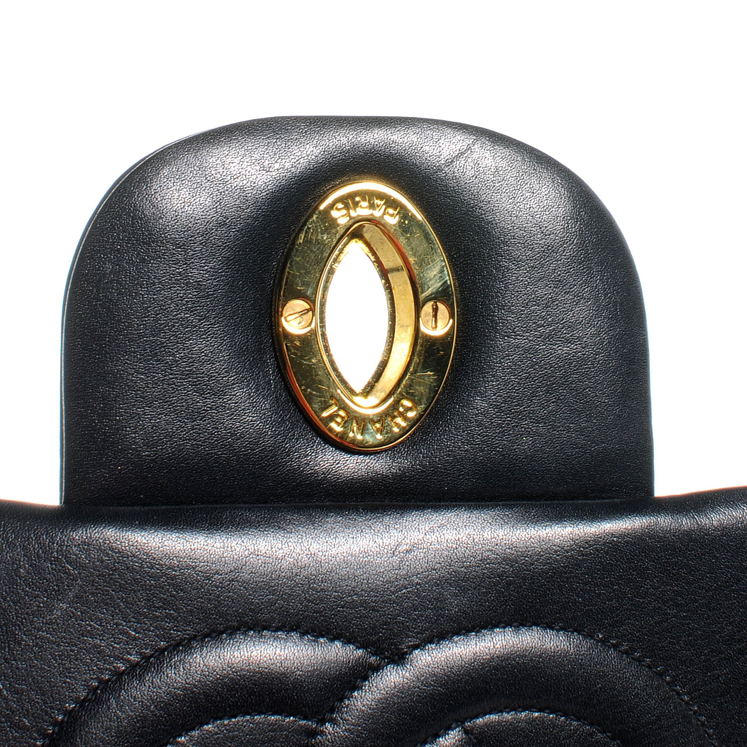 Chanel Lambskin XL Jumbo Flap Black 10 of 11