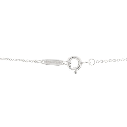 Tiffany Sterling Silver 1837 Circle Pendant Necklace 5 of 6