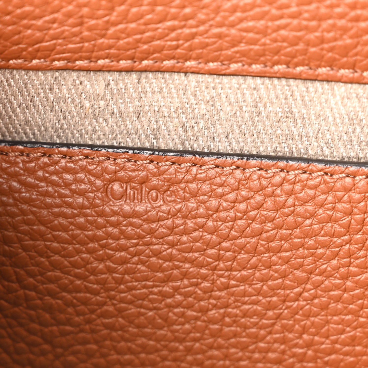 Chloe Calfskin Medium Marcie Round Crossbody Bag Tan 11 of 19
