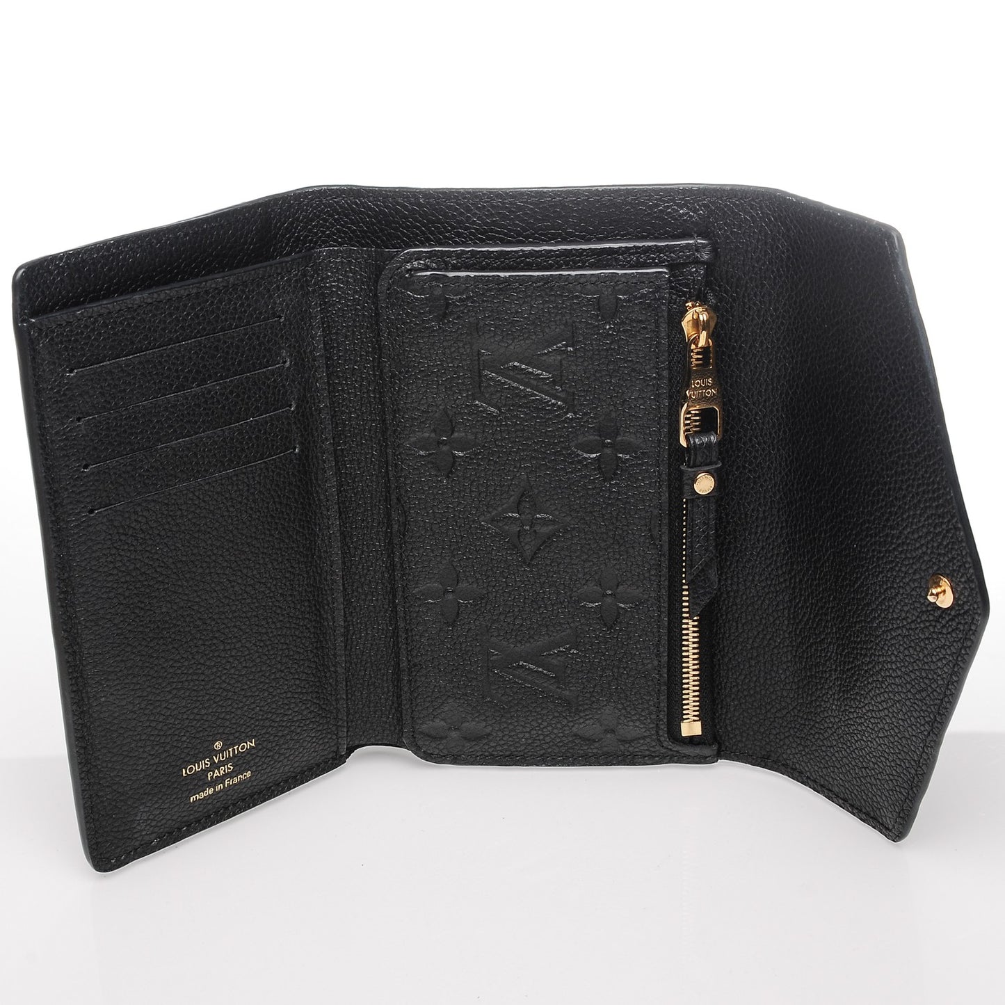 Empreinte Compact Curieuse Wallet Black
