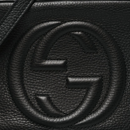 Gucci Pebbled Calfskin Small Soho Disco Bag Black 8 of 12