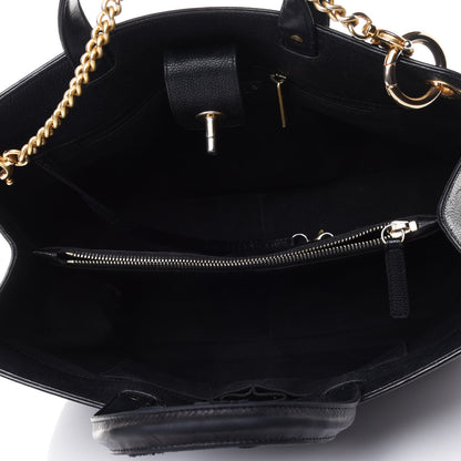 Chanel Caviar Large Shopping Tote Black 5 of 11