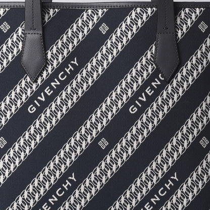 Givenchy Canvas Jacquard Medium Bond Tote Oil Blue 7 of 10