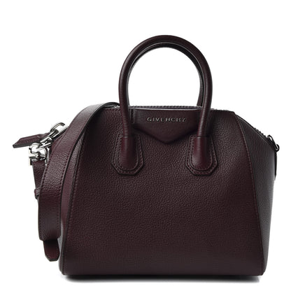 Givenchy Sugar Goatskin Mini Antigona Oxblood 1 of 11