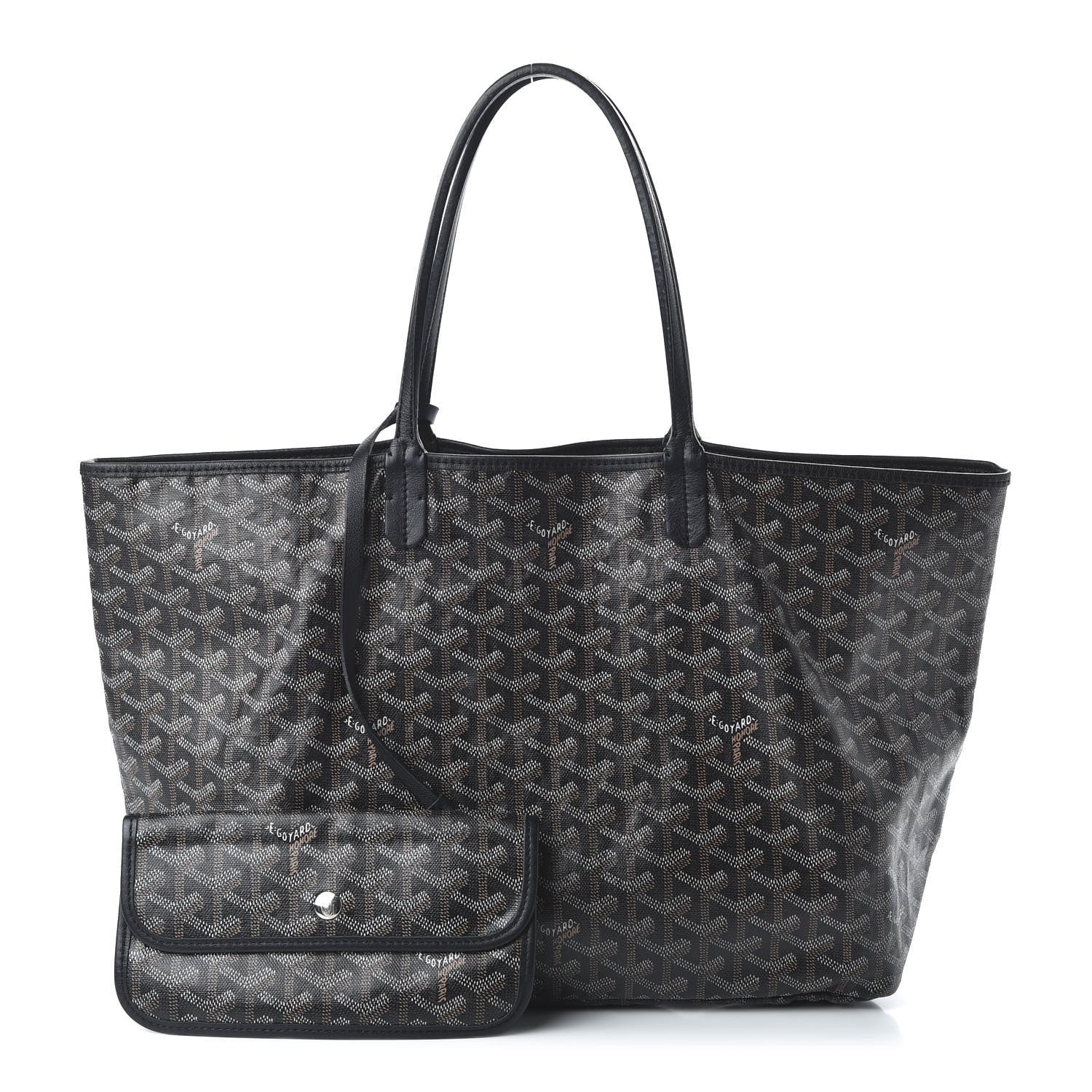 Goyard Goyardine Saint Louis PM Black 1 of 8