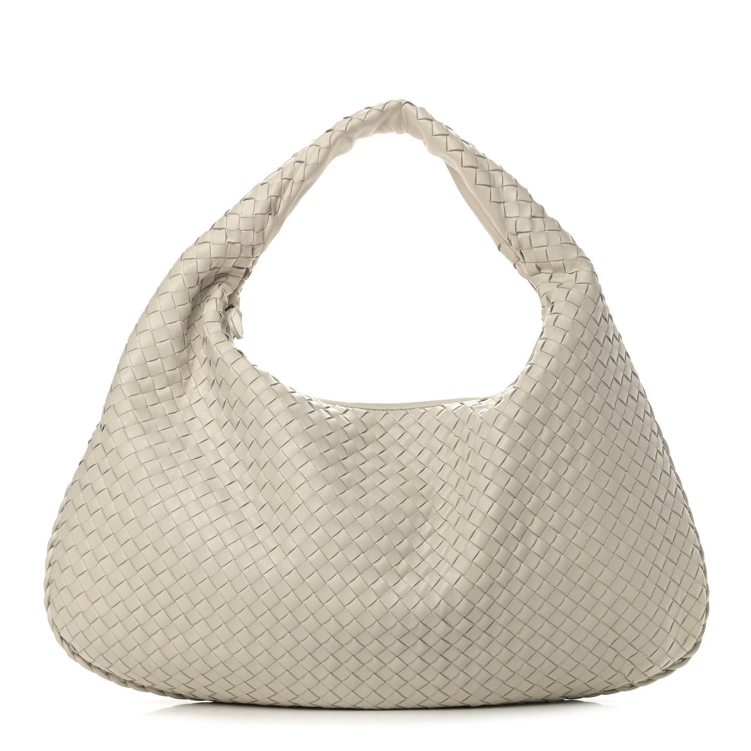 Bottega Veneta Nappa Intrecciato Medium Veneta Hobo Cream 1 of 5