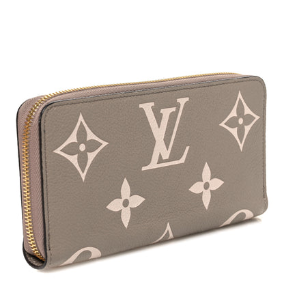Louis Vuitton Empreinte Monogram Giant Zippy Wallet Tourterelle Creme 3 of 7