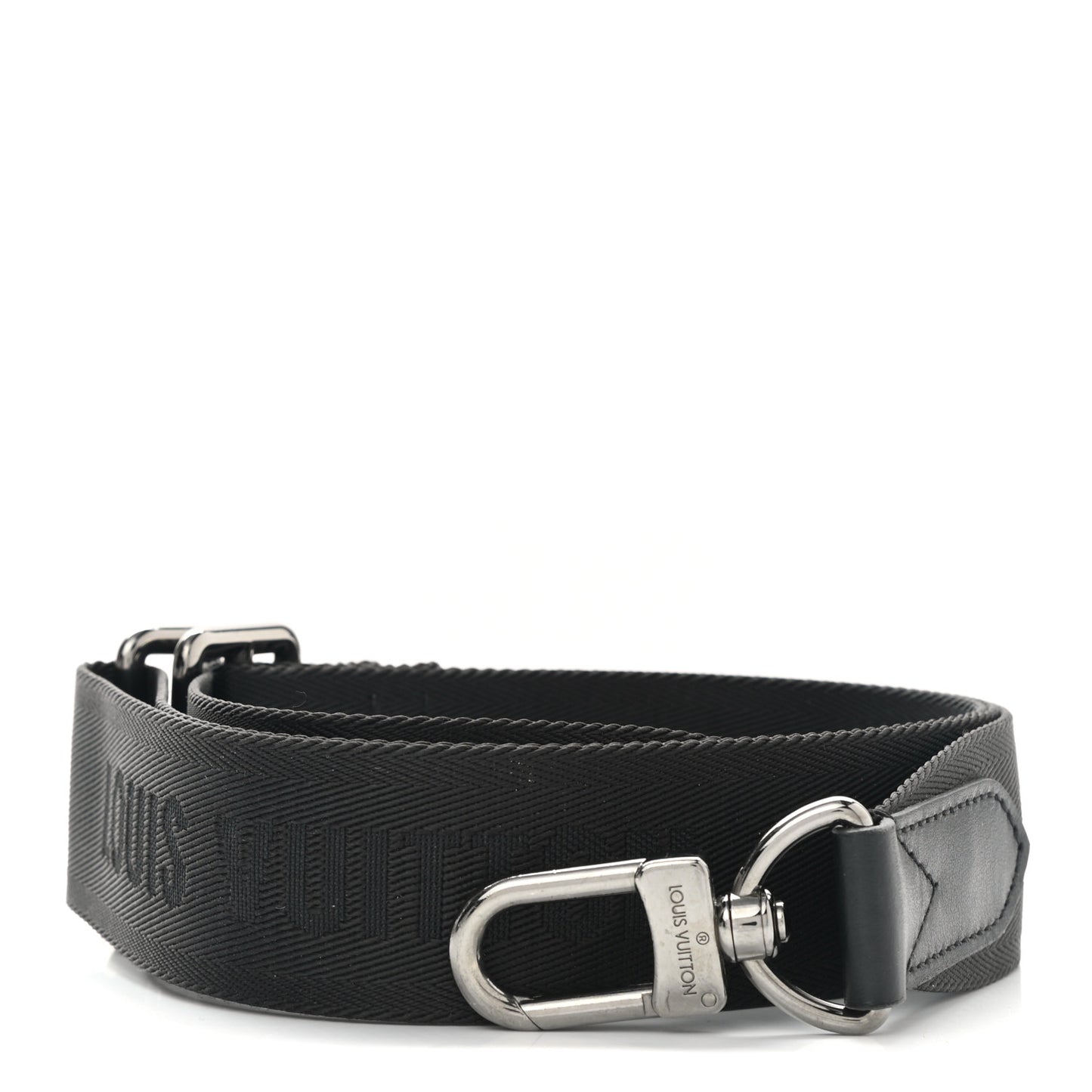 Monogram Trio Messenger Shoulder Strap Black