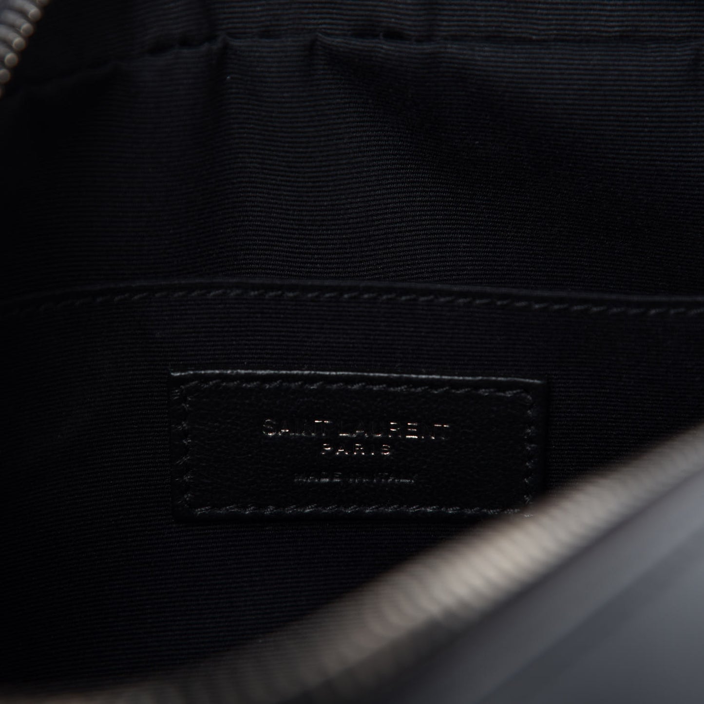 Calfskin Matelasse Monogram Lou Camera Bag Black