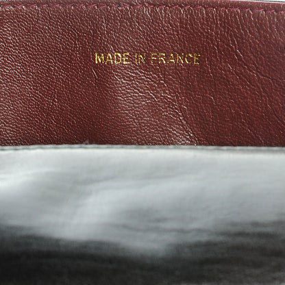 Chanel Lambskin Quilted CC Flap Shoulder Bag Black 6 of 8