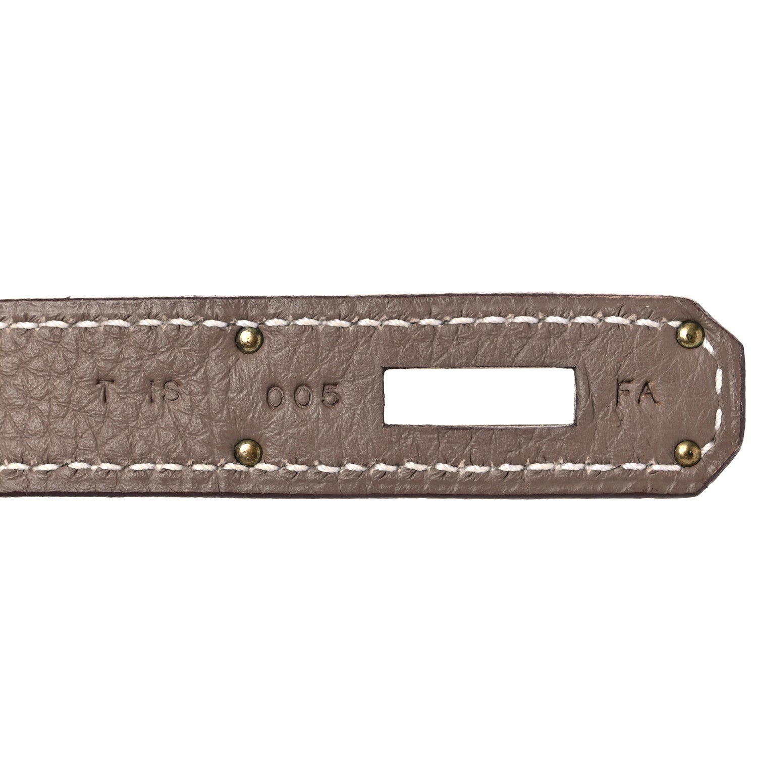 Hermes Togo Kelly Retourne 32 Etoupe 7 of 15