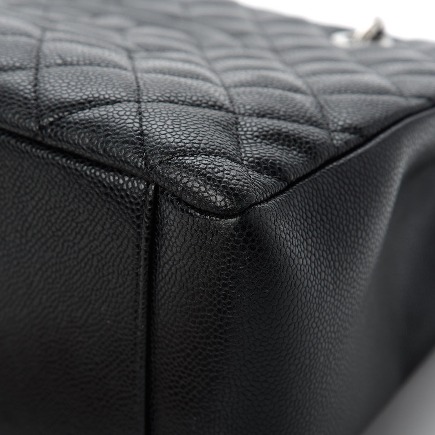 Chanel Caviar Quilted Grand Shopping Tote GST Black 11 of 14