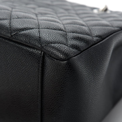 Chanel Caviar Quilted Grand Shopping Tote GST Black 11 of 14