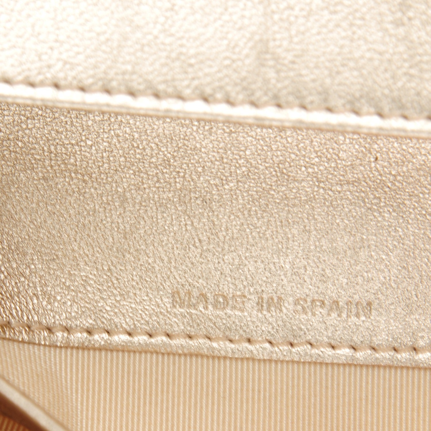 Chanel Metallic Lambskin Quilted Yen Wallet Gold 6 of 8