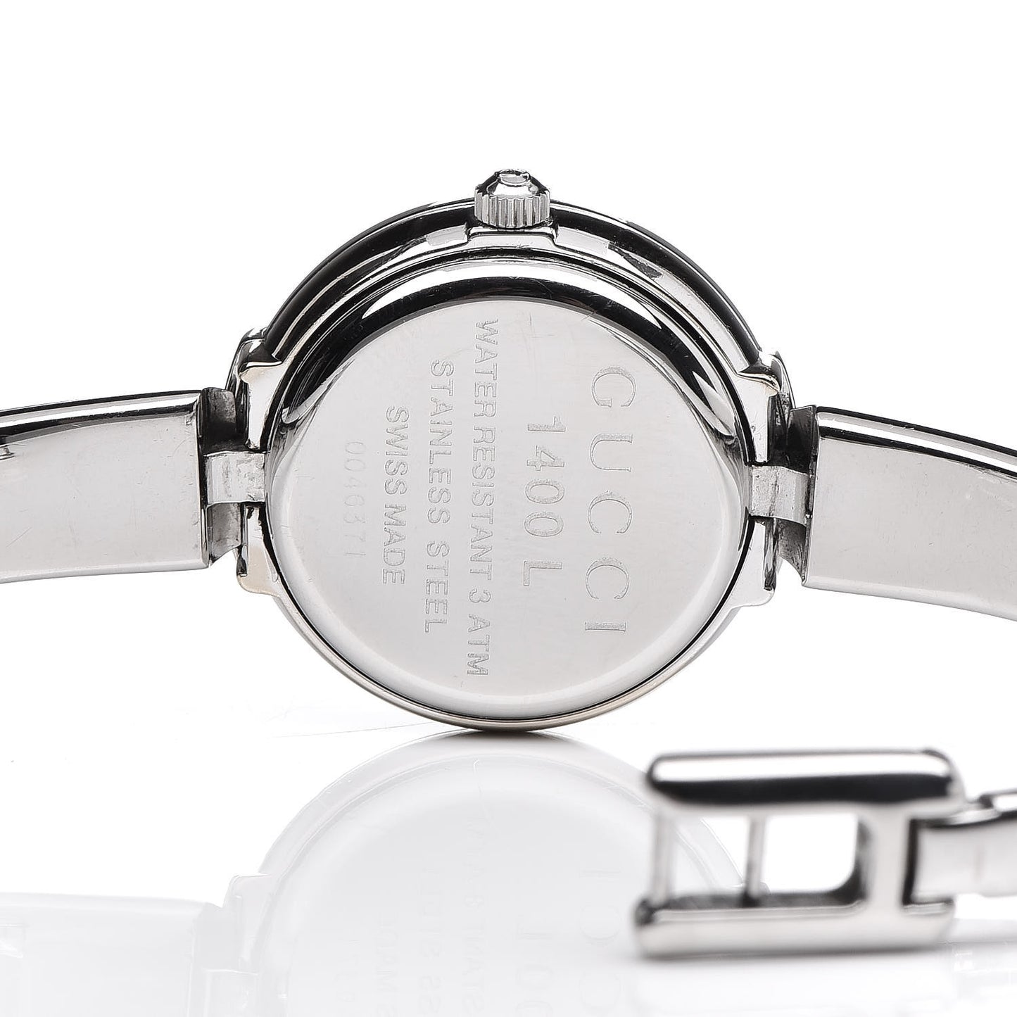 Stainless Steel 25mm 1400L Quartz Watch Black